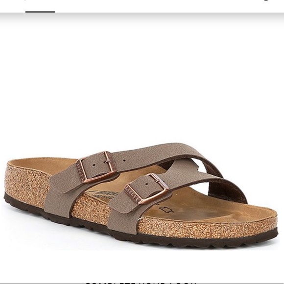 Birkenstock Shoes Birkenstock Womens Yao Birkibuc Slide Sandals Poshmark